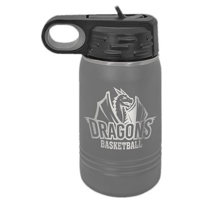 Polar Camel 12 oz. Gray Water Bottle