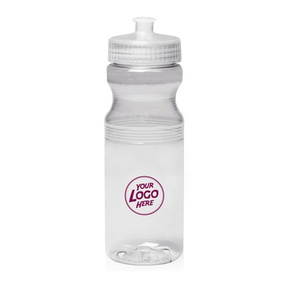 Poly-Clear Bike Water Bottles 24 oz