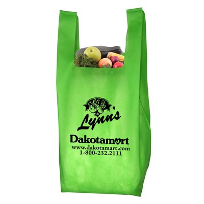 "Caveat" Everyday Lightweight T-Shirt Style Grocery Shopping Tote Bag