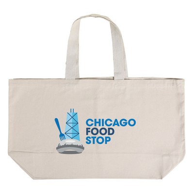 10 Oz. Grande Canvas Tote Bag (27"W x 16"H x 8"D)