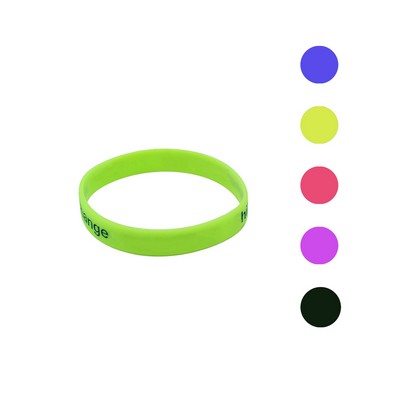 Debossed Silicone Wristband"