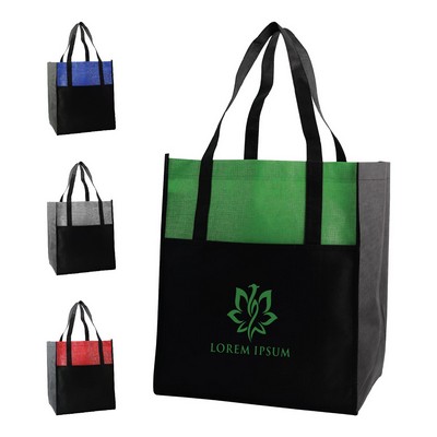 Jumbo Expandable Shopper Bag with Reinforced Handles