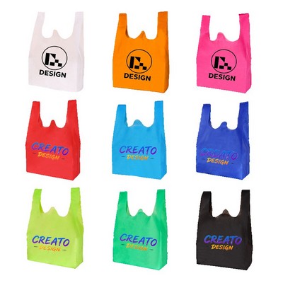 Reusable T-shirt Style Non-woven Tote Bag