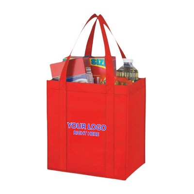 Insulated Large Non-Woven Grocery Tote Bag