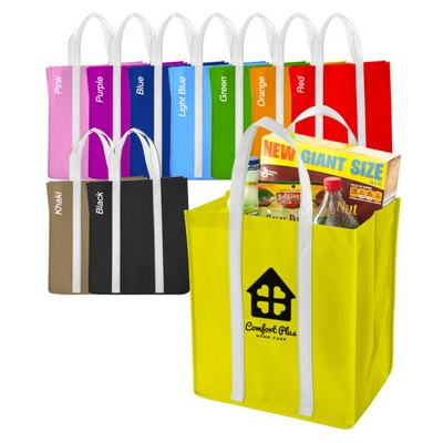 Custom Two Tone Tote Bags